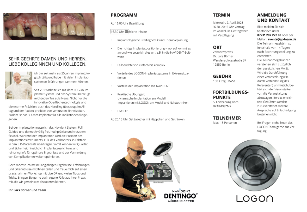Fortbildung Implantologie